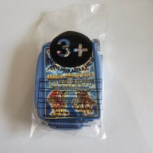 Digimon Lt Blue Digivice 3 Metal Trading Cards Vintage 2000 Taco Bell Kids Meal